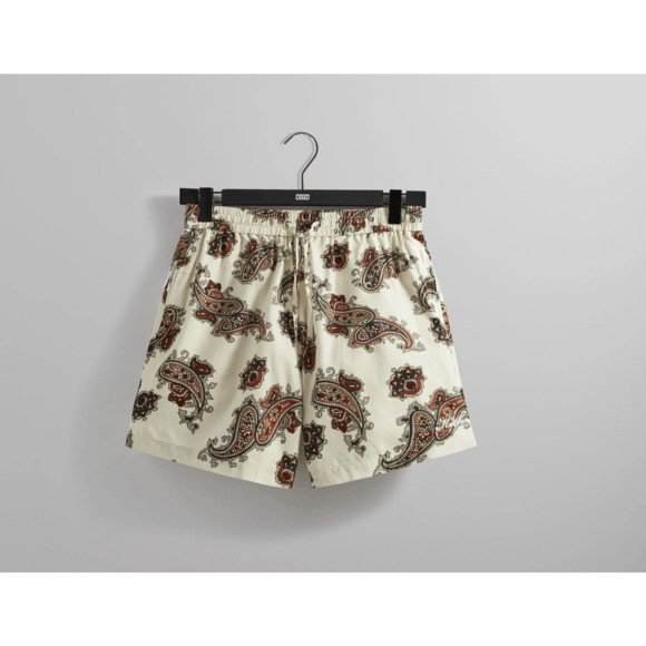 Kith paisley silk shorts